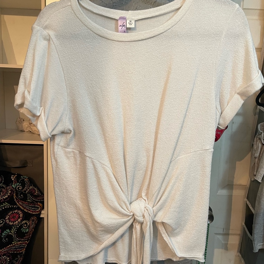 Ivory blouse